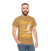 Start Your Day With Coffee Unisex Tee