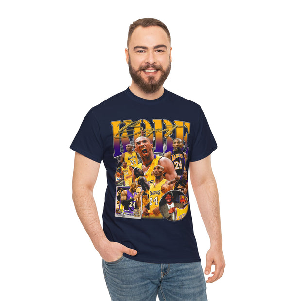 Kobe Bryant Bootleg Tee - Navy