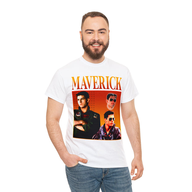 Maverick Inspired Unisex Cotton Retro Tee