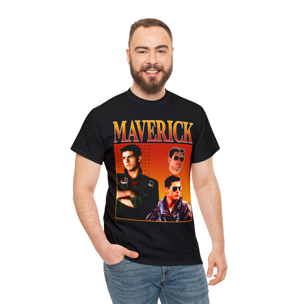 Maverick Inspired Unisex Cotton Retro Tee