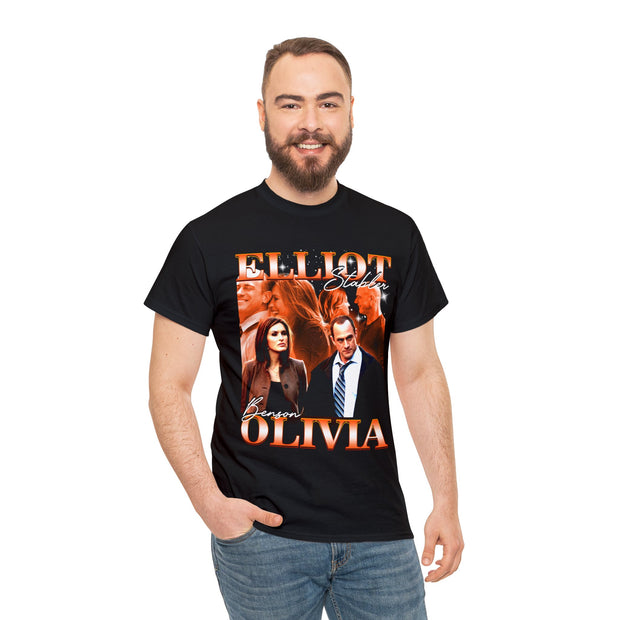 Elliot Stabler Olivia Benson Homage Shirt