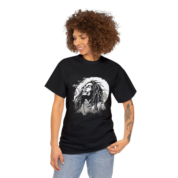 Bob Marley Unisex Cotton Tee Black