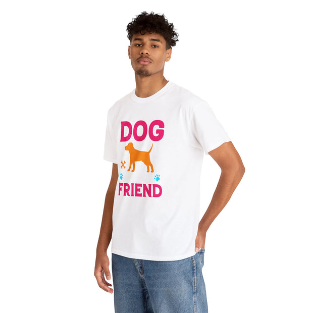 Dog My Best Friend Unisex Tee - White