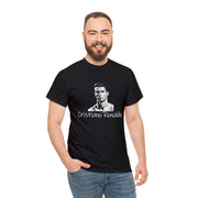 Cristiano Ronaldo Unisex Cotton T-Shirt Black