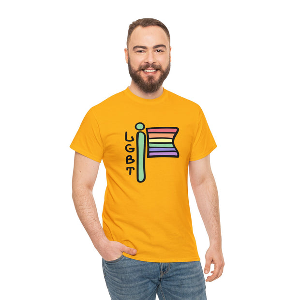 LGBTQ Inspired Unisex Cotton Tee