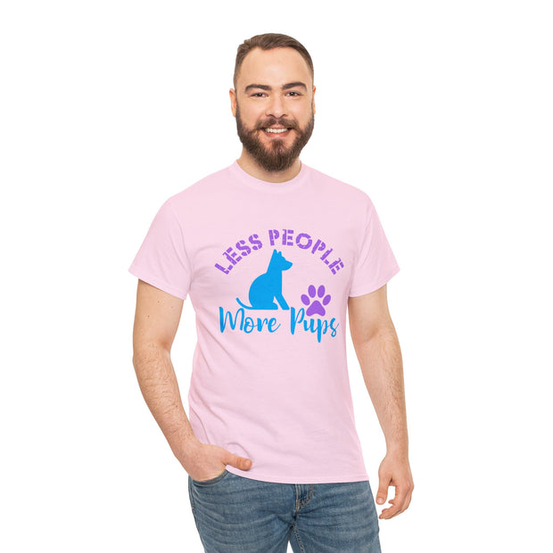 Less People More Pups Unisex T-Shirt