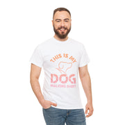 This Is My Dog Walking Unisex Shirt - White