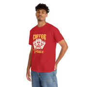 Coffee And Peace Unisex T-Shirt - Red