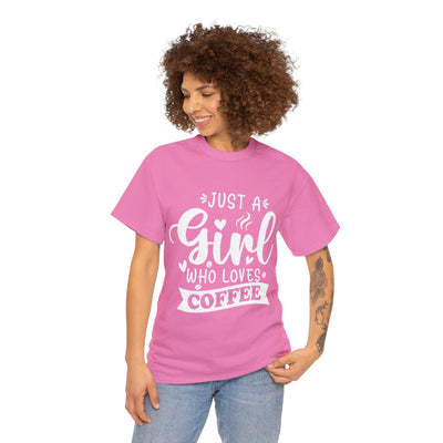 Just A Girl Who Loves Coffee Shirt