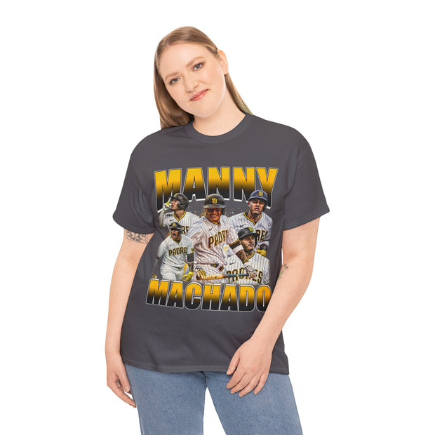 Manny Machado Tee - Charcoal