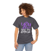 You Me And The Dogs Unisex Tee - Charcoal