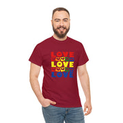 Love Love Love Unisex LGBTQ Tee