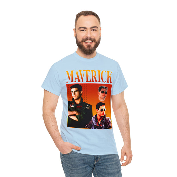 Maverick Inspired Unisex Cotton Retro Tee