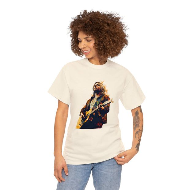 Kurt Cobain Unisex Tee - Natural