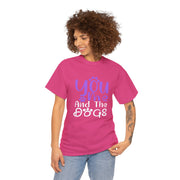 You Me And The Dogs Unisex Tee - Azalea