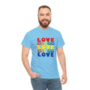 Love Love Love Unisex LGBTQ Tee