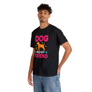 Dog My Best Friend Unisex Tee - Black