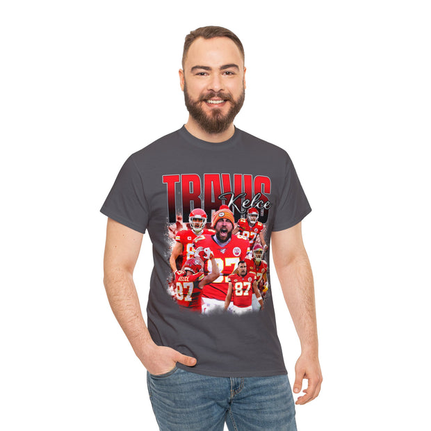 Travis Kelce Unisex Cotton Bootleg Tee