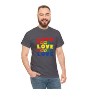 Love Love Love Unisex LGBTQ Tee