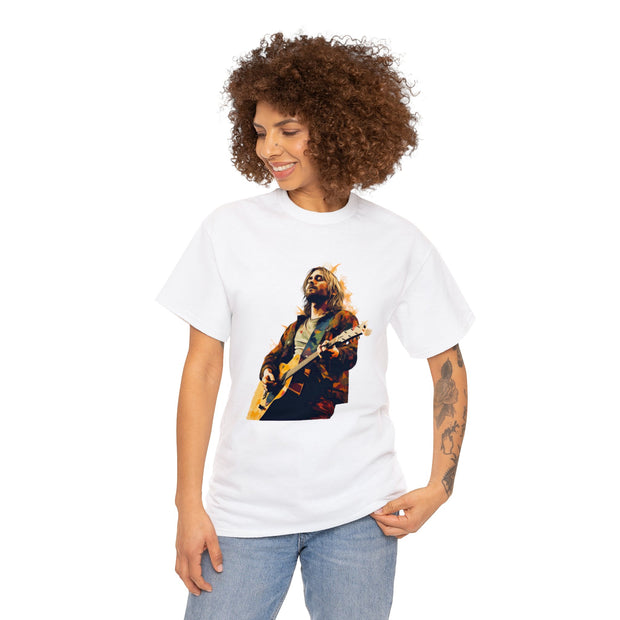 Kurt Cobain Unisex Tee - White