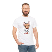 Dog Lover Unisex Heavy Cotton Tee White