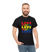 Love Love Love Unisex LGBTQ Tee