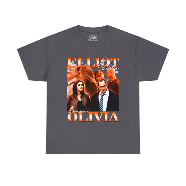 Elliot Stabler Olivia Benson Homage Shirt