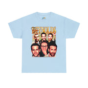 Ryan Reynolds 90s Retro Homage T-Shirt - Light Blue