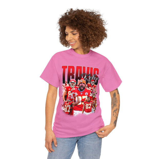 Travis Kelce Unisex Cotton Bootleg Tee