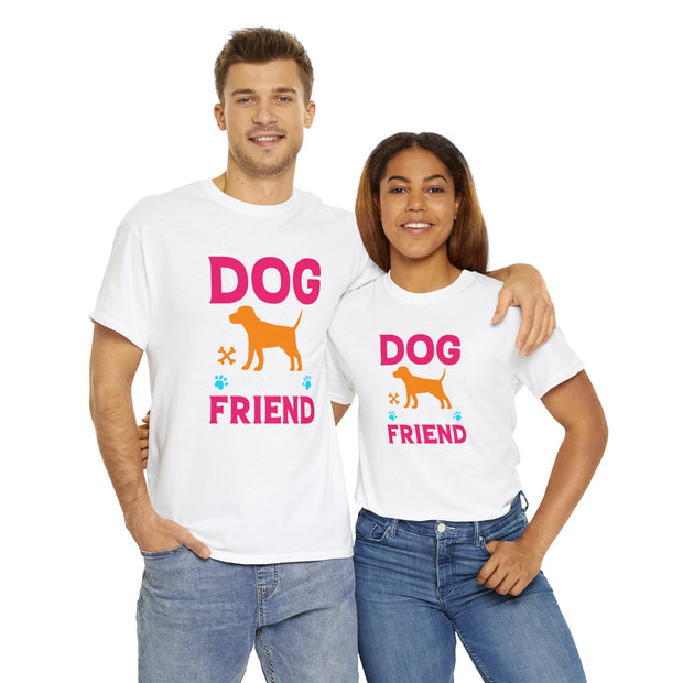 Dog My Best Friend Unisex Tee - White