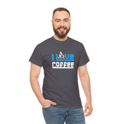 I Love Coffee Unisex Cotton Tee